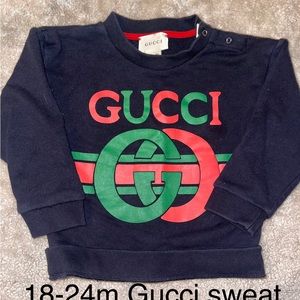 Navy Blue Gucci Sweatshirt!
